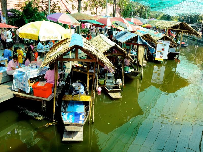 Bang Namphueng Floating Market Thai Unika Travel Bang Namphueng Floating Market Thai Unika Travel