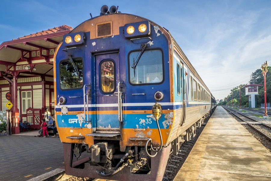 The historic Hua Hin Railway Station reflects the town’s royal and railway heritage.