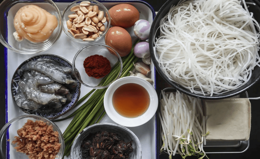 Pad Thai could be made with a very accessible recipe