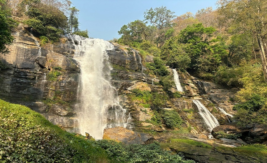 A waterfall in Doi Inthanon National Park