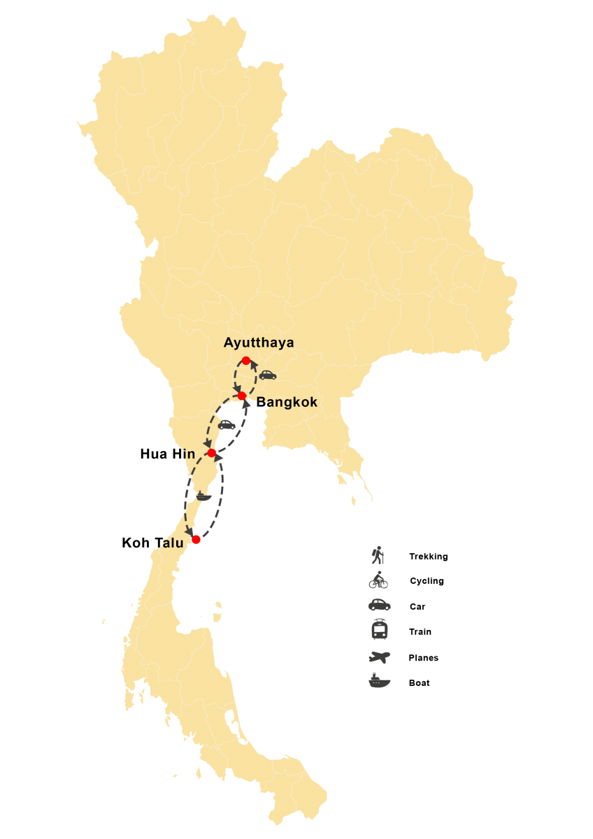 Bangkok & Hua Hin Family Tour 9 Days