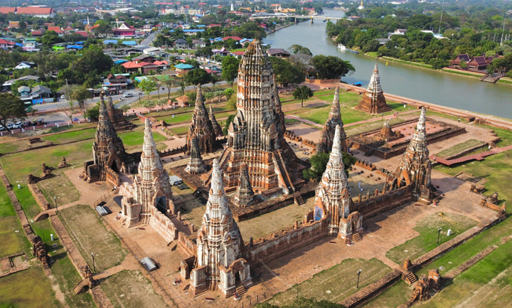 Wat-Chaiwatthanaram-Architecture