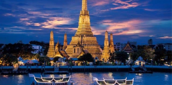 Day 5: Bangkok city tour – Boat trip in Chao Phraya (B)