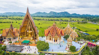 Wat Tham Sua, Tiger Cave Temple in Kanchananburi