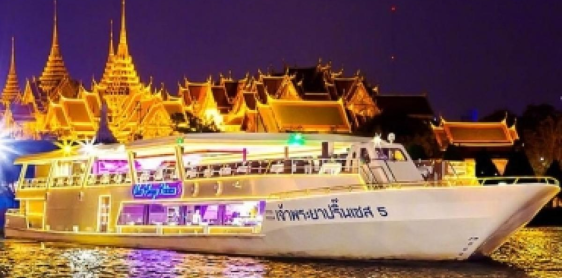 Day 1: Bangkok Arrival – Dinner cruise on Chao Phraya River (D)