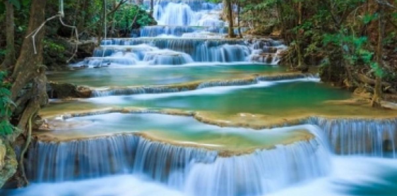 Day 5: Kanchanaburi City – Erawan Waterfall (B)