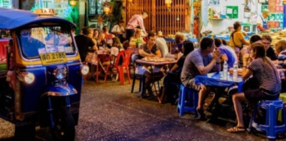 Day 1: Bangkok Arrival – Street Food Tour by tuk tuk (D)