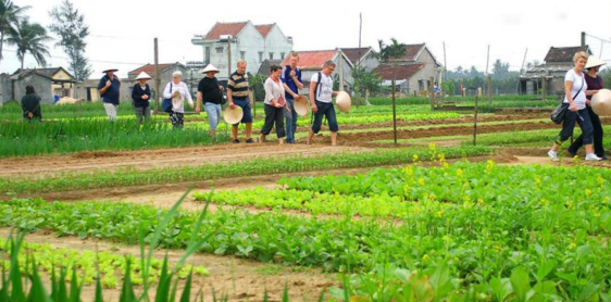 Day 6: Hoian -Tra Que Vegetable village –Boat trip in Thu Bon (B)