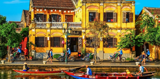 Day 4: Saigon- Flight to Da Nang- Hoian Half Day tour (B)