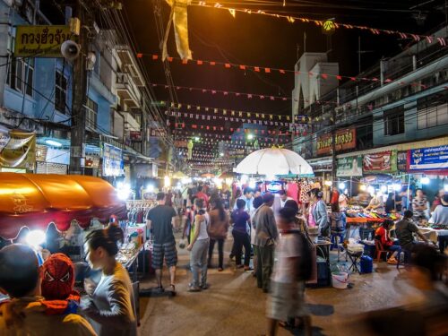 Chiang Rai night bazaar